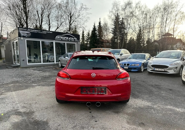 Volkswagen Scirocco cena 25900 przebieg: 220000, rok produkcji 2009 z Szprotawa małe 137